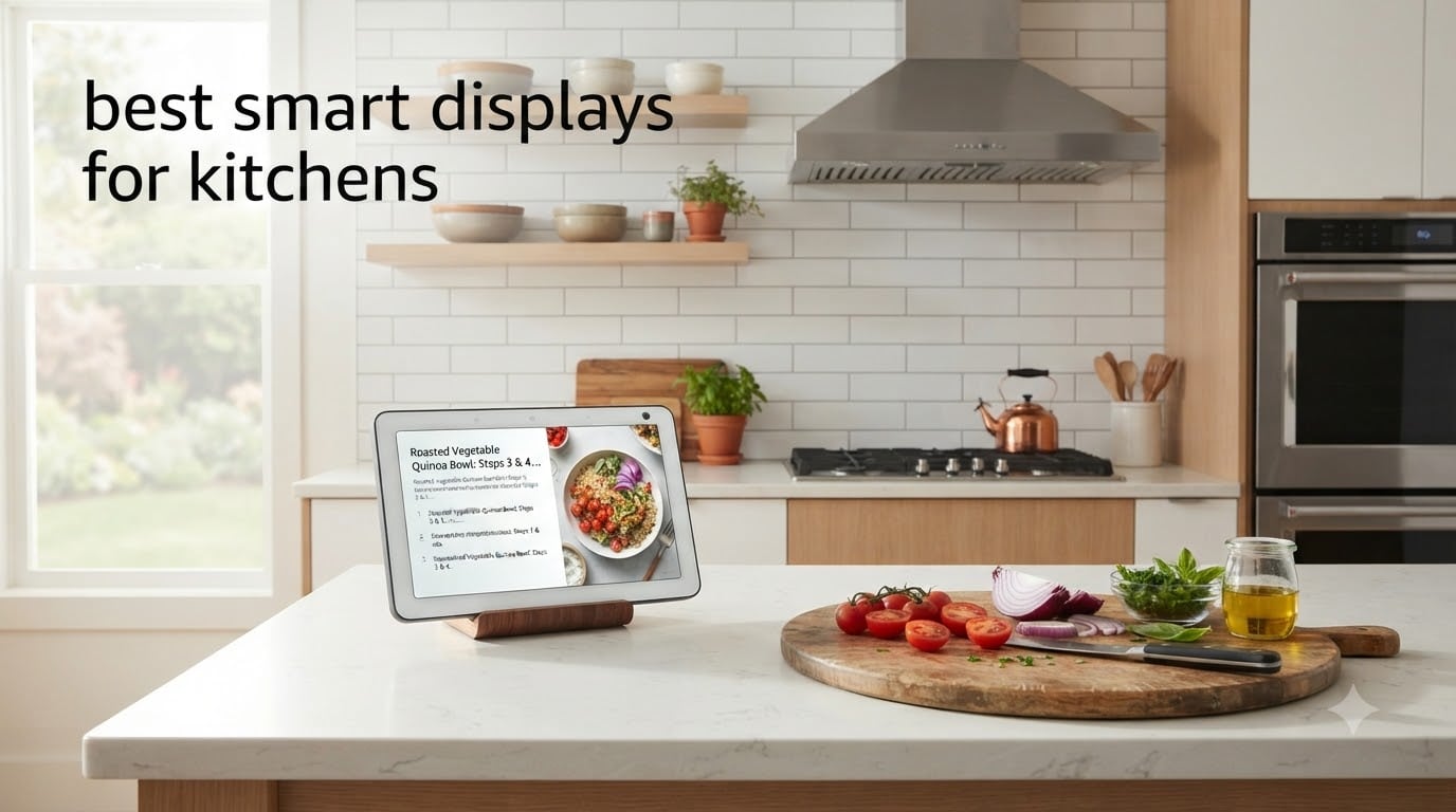 best smart displays for kitchens