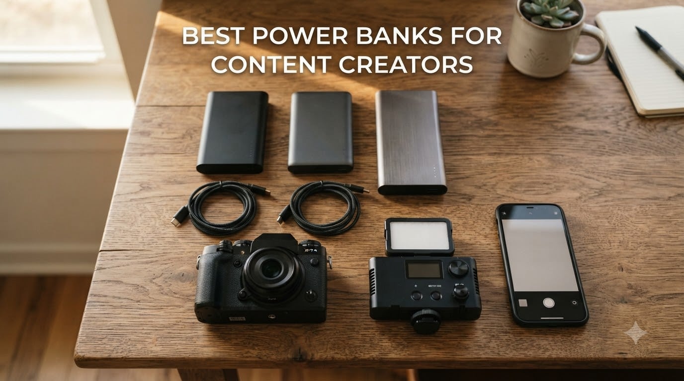 best power banks for content creators
