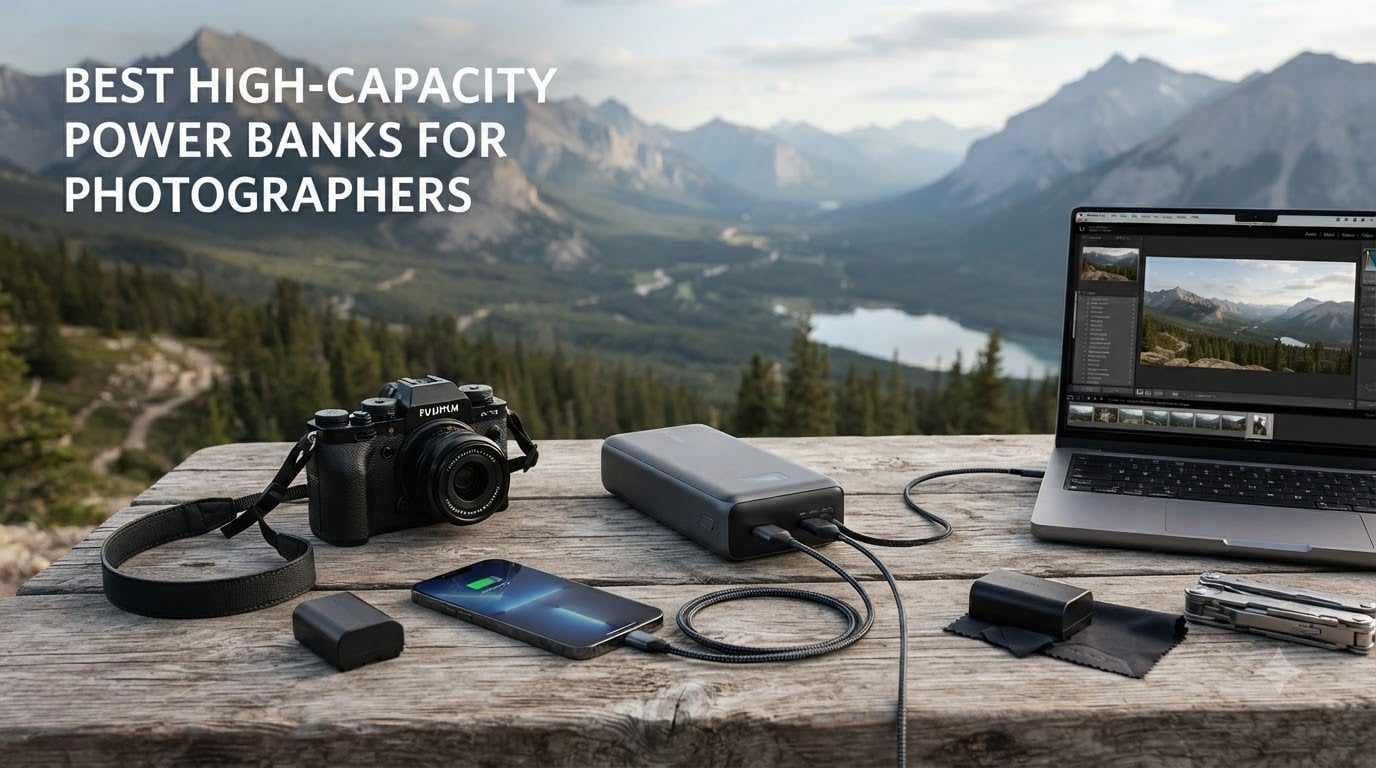 best high-capacity power banks for photographers